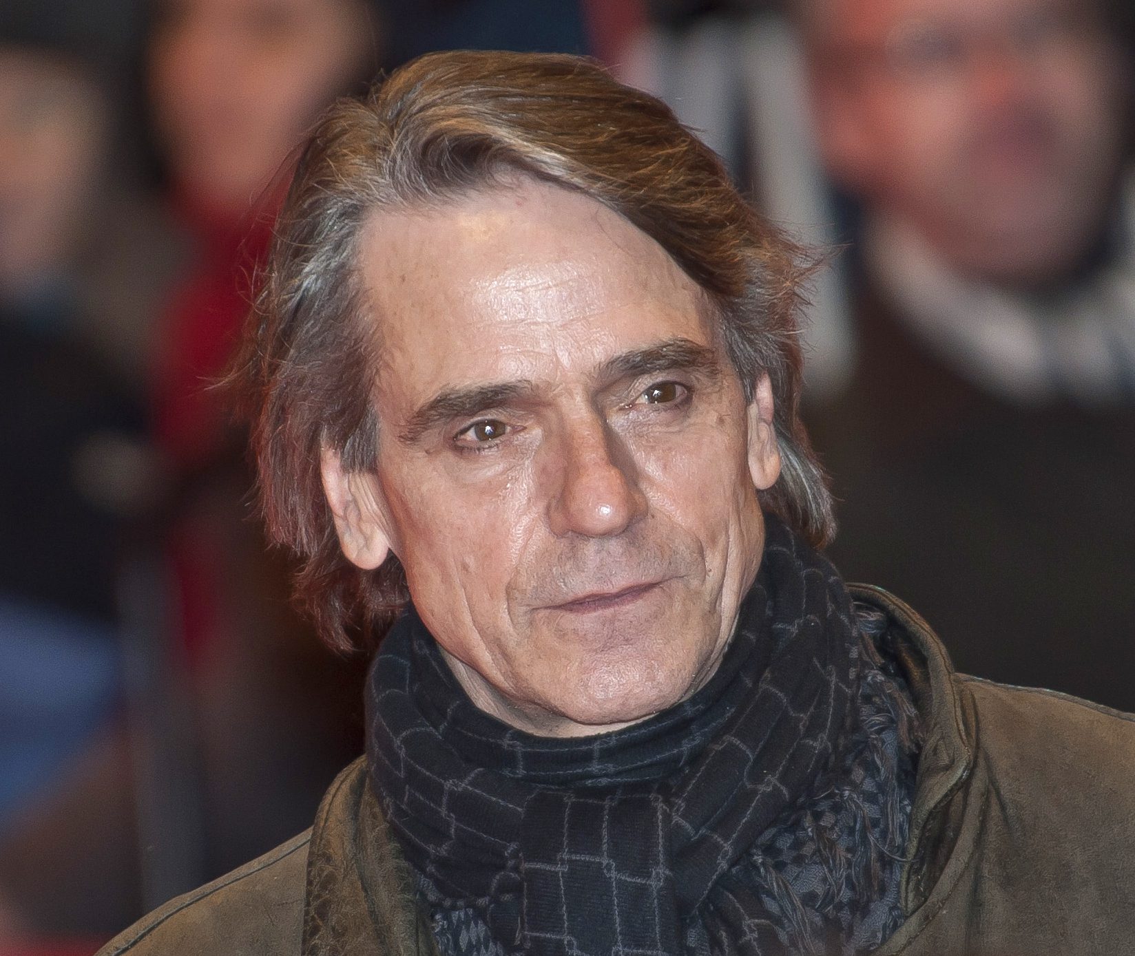 Retrato del actor Jeremy Irons